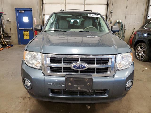 1FMCU0DG9CKA94117 - 2012 FORD ESCAPE XLT BLUE photo 5