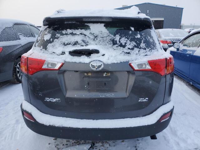 2T3WFREV0EW097589 - 2014 TOYOTA RAV4 XLE GRAY photo 6