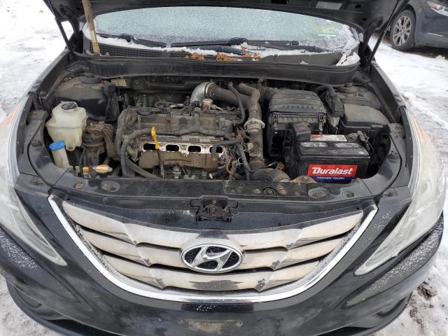 5NPEC4AB1CH393387 - 2012 HYUNDAI SONATA SE BLACK photo 11