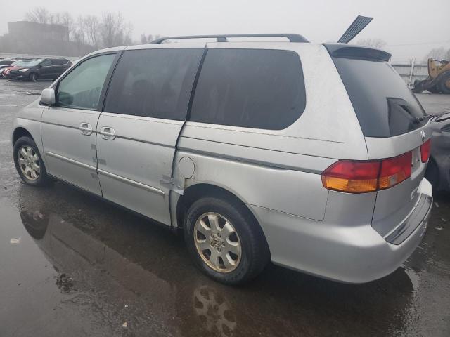 5FNRL188X4B092630 - 2004 HONDA ODYSSEY EX SILVER photo 2