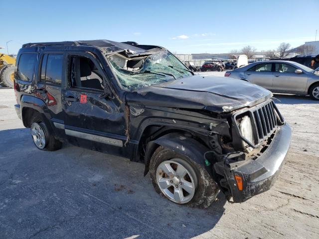 1J4PN2GKXAW170393 - 2010 JEEP LIBERTY SPORT BLACK photo 4