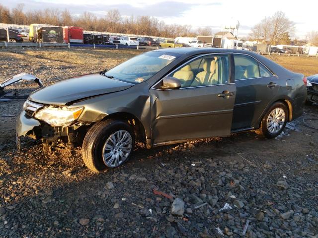 4T4BF1FK8DR281308 - 2013 TOYOTA CAMRY L GRAY photo 1