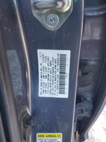 1HGCR2F37EA115889 - 2014 HONDA ACCORD LX CHARCOAL photo 12