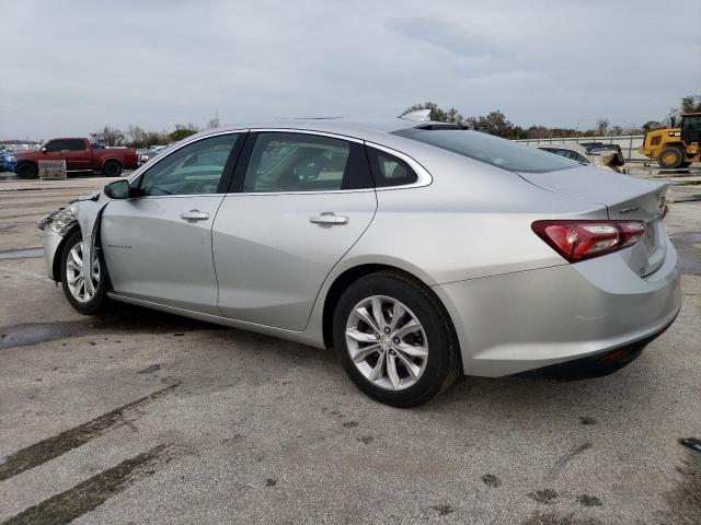 1G1ZD5ST6MF041583 - 2021 CHEVROLET MALIBU LT SILVER photo 2