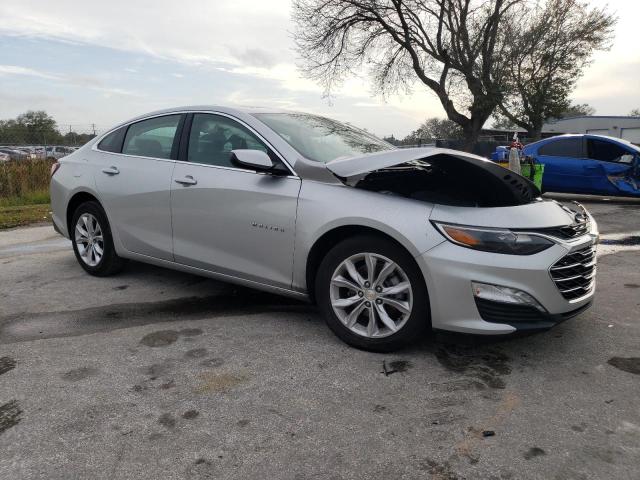 1G1ZD5ST6MF041583 - 2021 CHEVROLET MALIBU LT SILVER photo 4