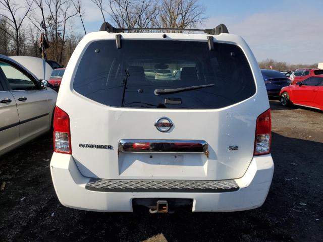 5N1AR18W25C712794 - 2005 NISSAN PATHFINDER LE WHITE photo 6