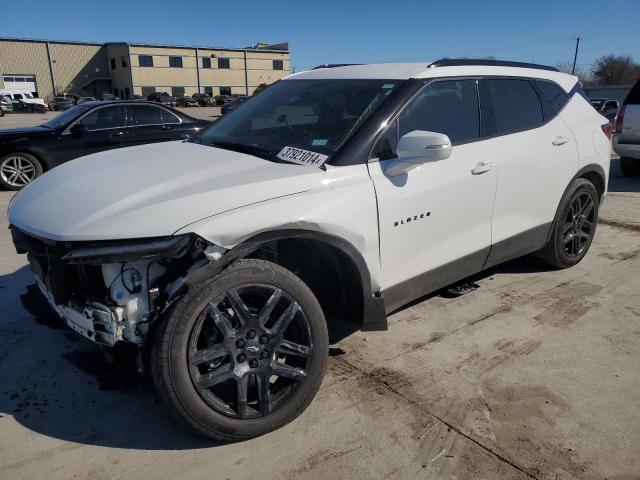 3GNKBDRS0PS146312 - 2023 CHEVROLET BLAZER 3LT WHITE photo 1