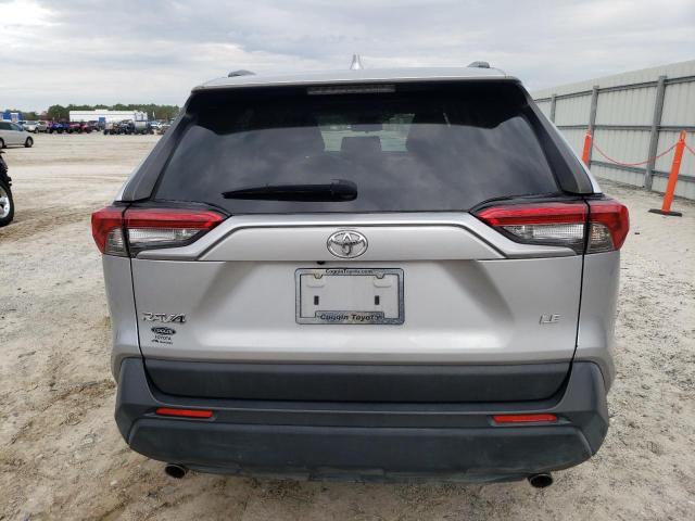 JTMH1RFVXKD033915 - 2019 TOYOTA RAV4 LE SILVER photo 6