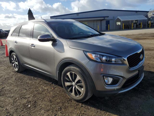 5XYPH4A58GG072030 - 2016 KIA SORENTO EX GRAY photo 4