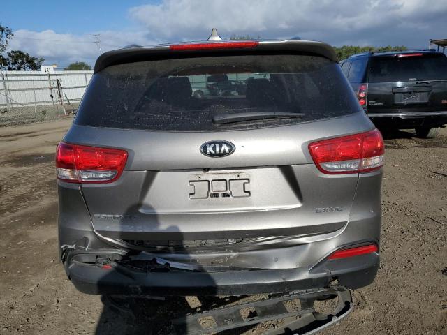 5XYPH4A58GG072030 - 2016 KIA SORENTO EX GRAY photo 6