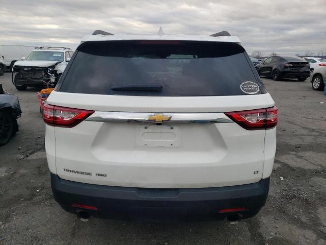 1GNEVHKW9MJ205203 - 2021 CHEVROLET TRAVERSE LT WHITE photo 6