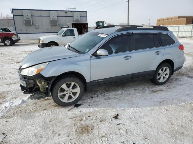 4S4BRCCC9D3287487 - 2013 SUBARU OUTBACK 2.5I PREMIUM GRAY photo 1