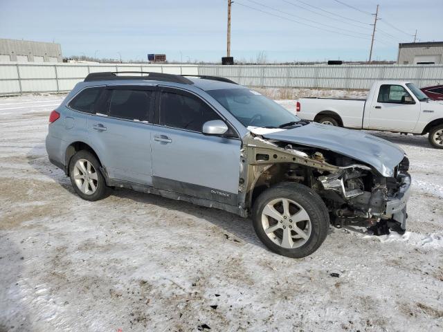 4S4BRCCC9D3287487 - 2013 SUBARU OUTBACK 2.5I PREMIUM GRAY photo 4