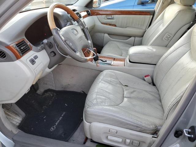 JTHBN30FX30107365 - 2003 LEXUS LS 430 SILVER photo 7