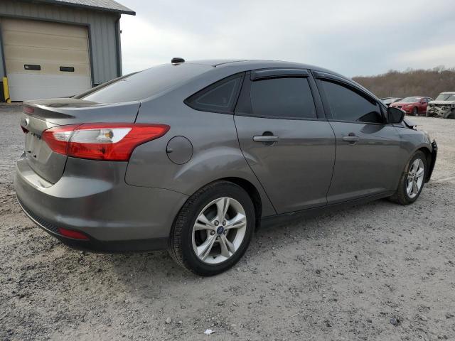 1FADP3F29EL127607 - 2014 FORD FOCUS SE GRAY photo 3