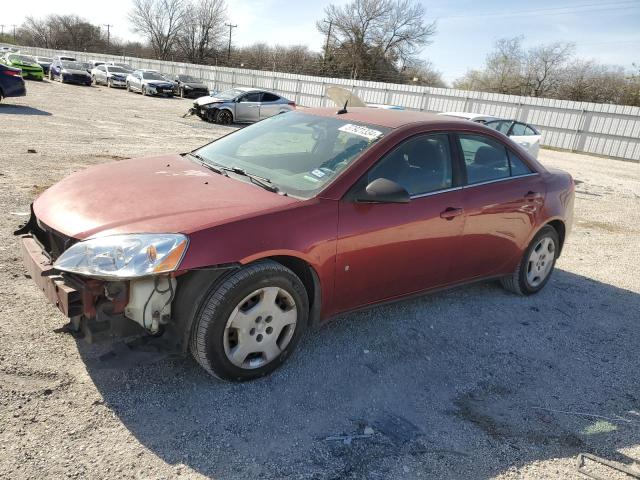 1G2ZF57B684271518 - 2008 PONTIAC G6 VALUE LEADER MAROON photo 1