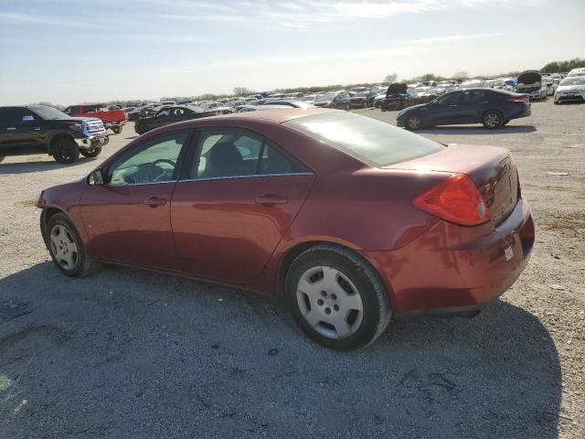 1G2ZF57B684271518 - 2008 PONTIAC G6 VALUE LEADER MAROON photo 2