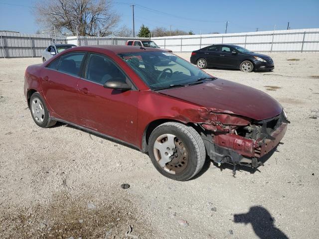 1G2ZF57B684271518 - 2008 PONTIAC G6 VALUE LEADER MAROON photo 4