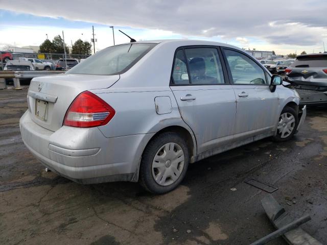 3N1BC1AP9AL391996 - 2010 NISSAN VERSA S SILVER photo 3