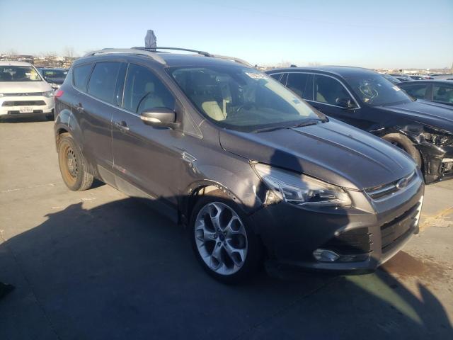 1FMCU0JX0EUA04588 - 2014 FORD ESCAPE TITANIUM GRAY photo 4