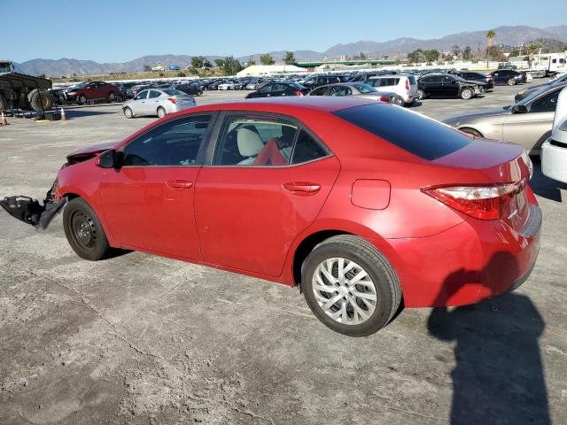 5YFBURHEXHP610524 - 2017 TOYOTA COROLLA L RED photo 2