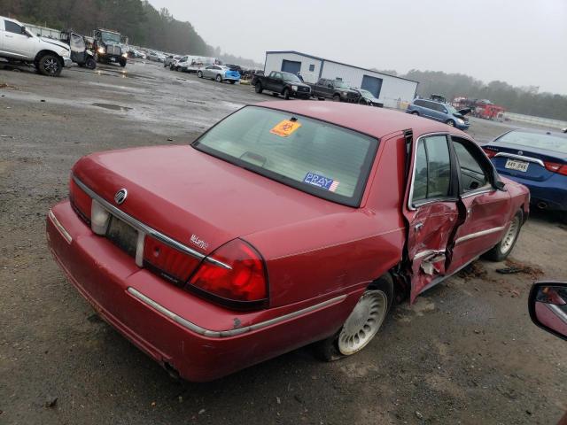 2MEFM75W51X629405 - 2001 MERCURY GRAND MARQ LS BURGUNDY photo 3