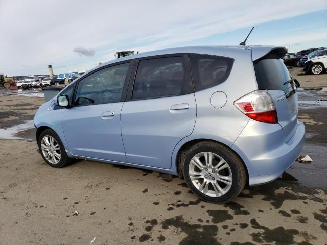 JHMGE87459S059942 - 2009 HONDA FIT SPORT BLUE photo 2