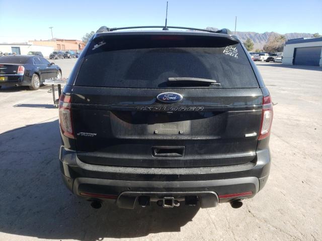 1FM5K8GT2FGA02908 - 2015 FORD EXPLORER SPORT BLACK photo 6