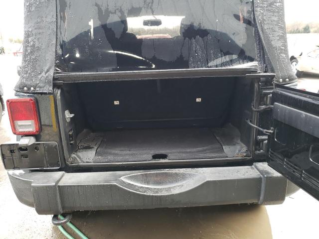 1C4AJWAG5DL523969 - 2013 JEEP WRANGLER SPORT BLACK photo 6