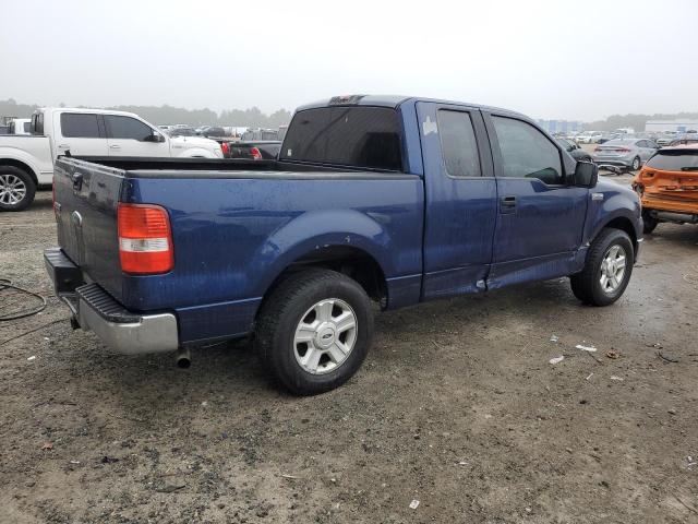 1FTRX12V38FA41359 - 2008 FORD F150 BLUE photo 3