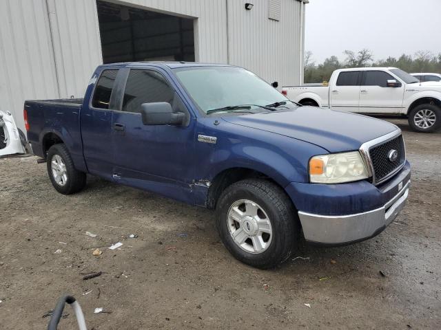 1FTRX12V38FA41359 - 2008 FORD F150 BLUE photo 4