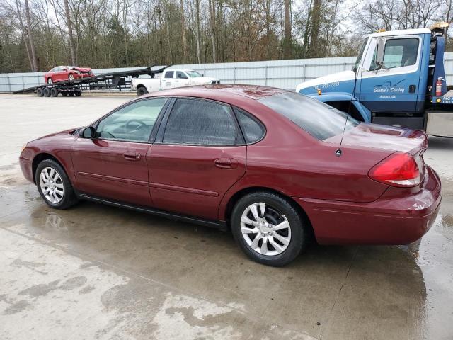 1FAHP53U65A184541 - 2005 FORD TAURUS SE BURGUNDY photo 2