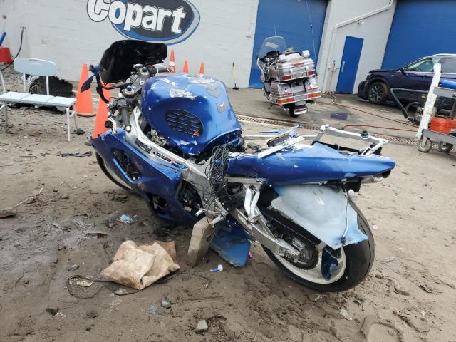 JS1GR7HA222101097 - 2002 SUZUKI GSX-R750 BLUE photo 3