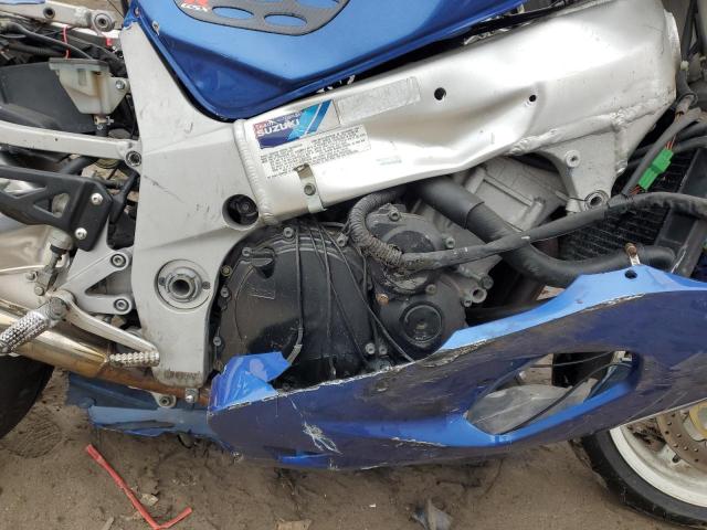 JS1GR7HA222101097 - 2002 SUZUKI GSX-R750 BLUE photo 7