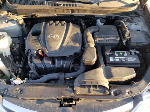 5NPEB4ACXEH826185 - 2014 HYUNDAI SONATA GLS SILVER photo 11