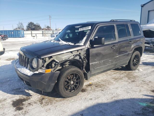 1C4NJPBB1HD120517 - 2017 JEEP PATRIOT SPORT GRAY photo 1