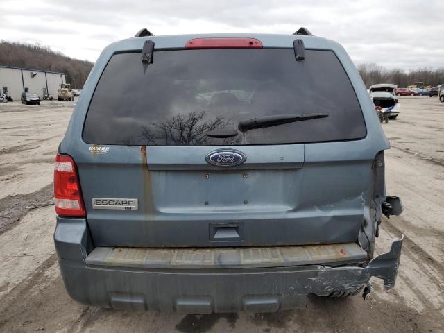 1FMCU9D75BKC05443 - 2011 FORD ESCAPE XLT BLUE photo 6