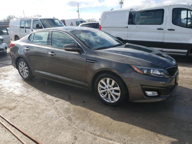 5XXGN4A70EG336143 - 2014 KIA OPTIMA EX GRAY photo 4