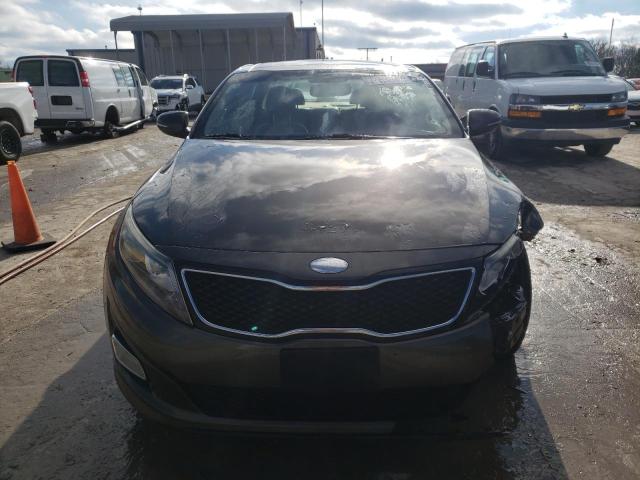 5XXGN4A70EG336143 - 2014 KIA OPTIMA EX GRAY photo 5