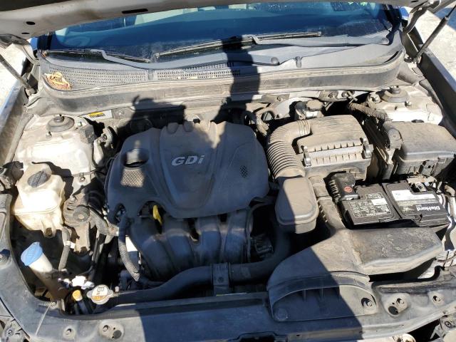 5NPEB4AC8EH891505 - 2014 HYUNDAI SONATA GLS GRAY photo 11