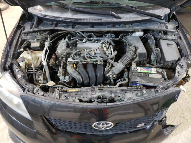 2T1BU4EE7AC456223 - 2010 TOYOTA COROLLA BASE BLACK photo 11