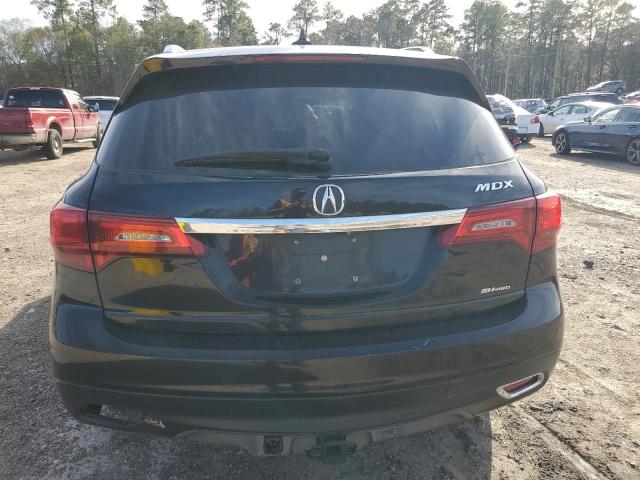 5FRYD4H45EB045402 - 2014 ACURA MDX TECHNOLOGY BLACK photo 6