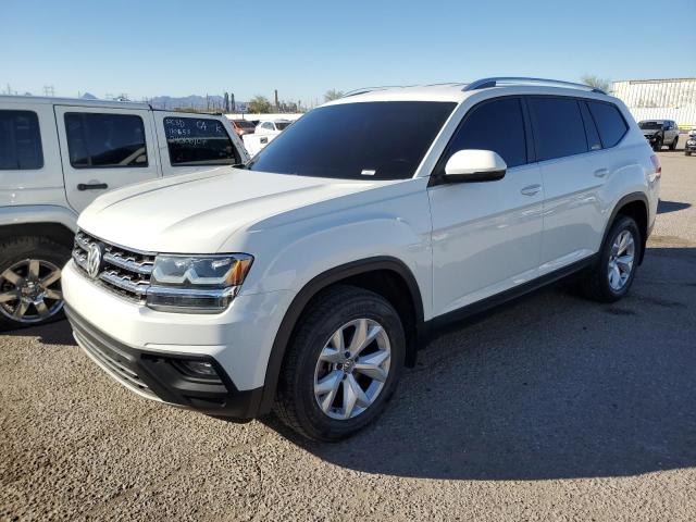 1V2DR2CA7KC599342 - 2019 VOLKSWAGEN ATLAS SE WHITE photo 1