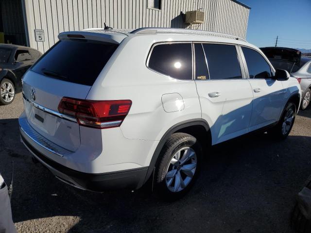 1V2DR2CA7KC599342 - 2019 VOLKSWAGEN ATLAS SE WHITE photo 3