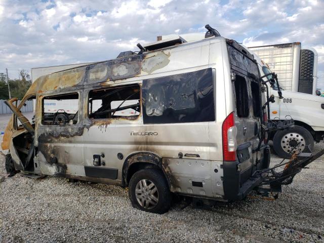 3C6MRVUG6ME557463 - 2021 RAM PROMASTER 3500 HIGH ვერცხლისფერი ფოტო 2