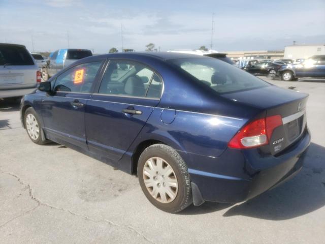 19XFA1F38AE026420 - 2010 HONDA CIVIC VP BLUE photo 2