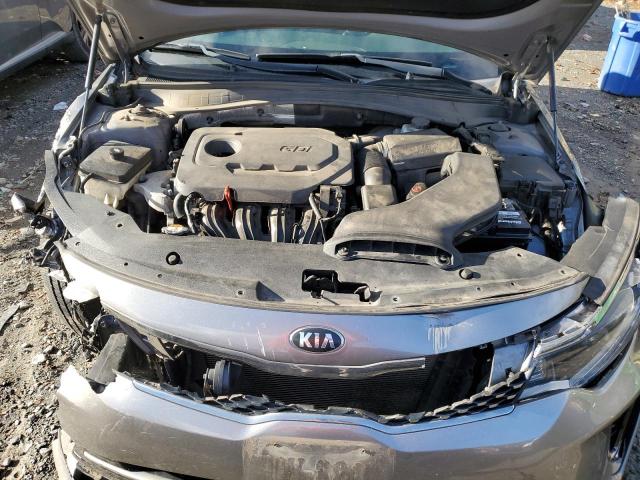 5XXGU4L34JG189140 - 2018 KIA OPTIMA EX SILVER photo 11