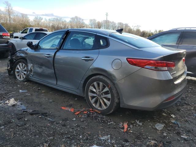 5XXGU4L34JG189140 - 2018 KIA OPTIMA EX SILVER photo 2