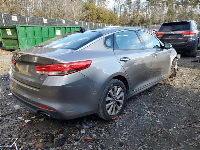 5XXGU4L34JG189140 - 2018 KIA OPTIMA EX SILVER photo 3