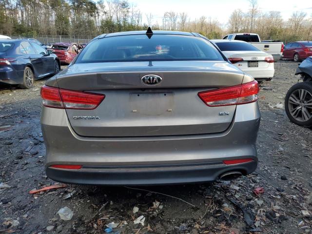 5XXGU4L34JG189140 - 2018 KIA OPTIMA EX SILVER photo 6